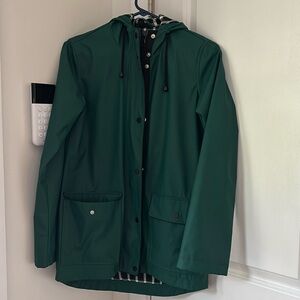Top shop raincoat size 4